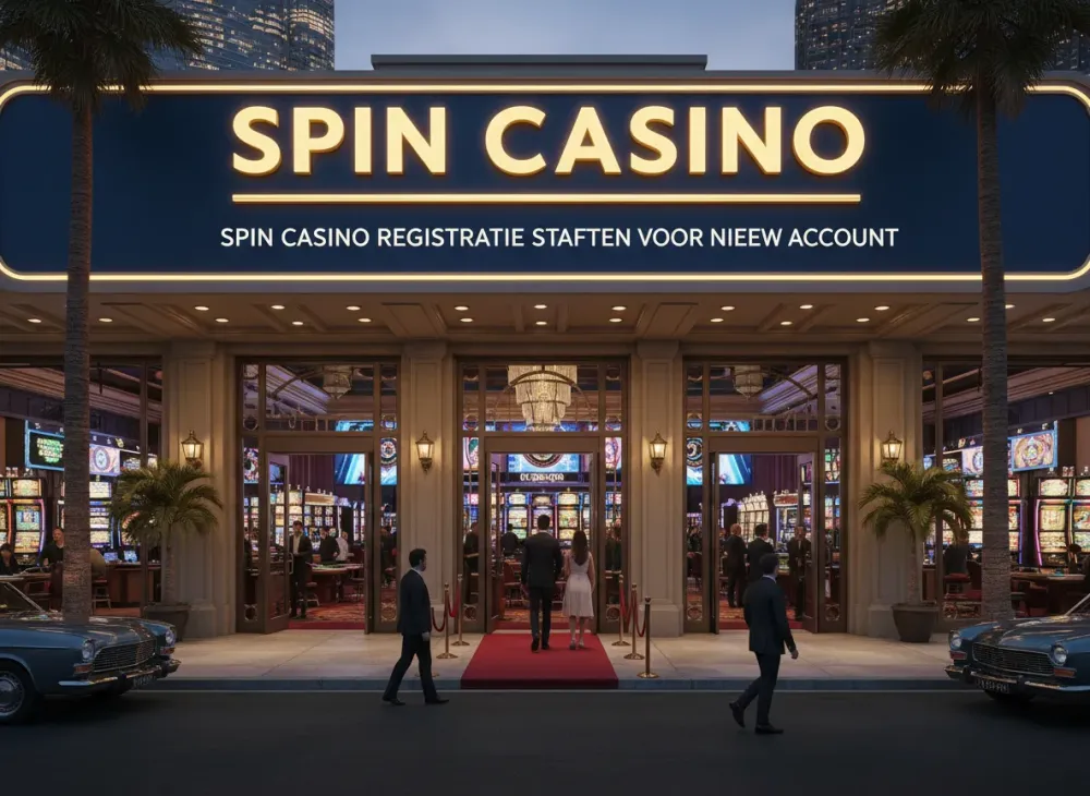 Spin casino registration stappen voor nieuw account